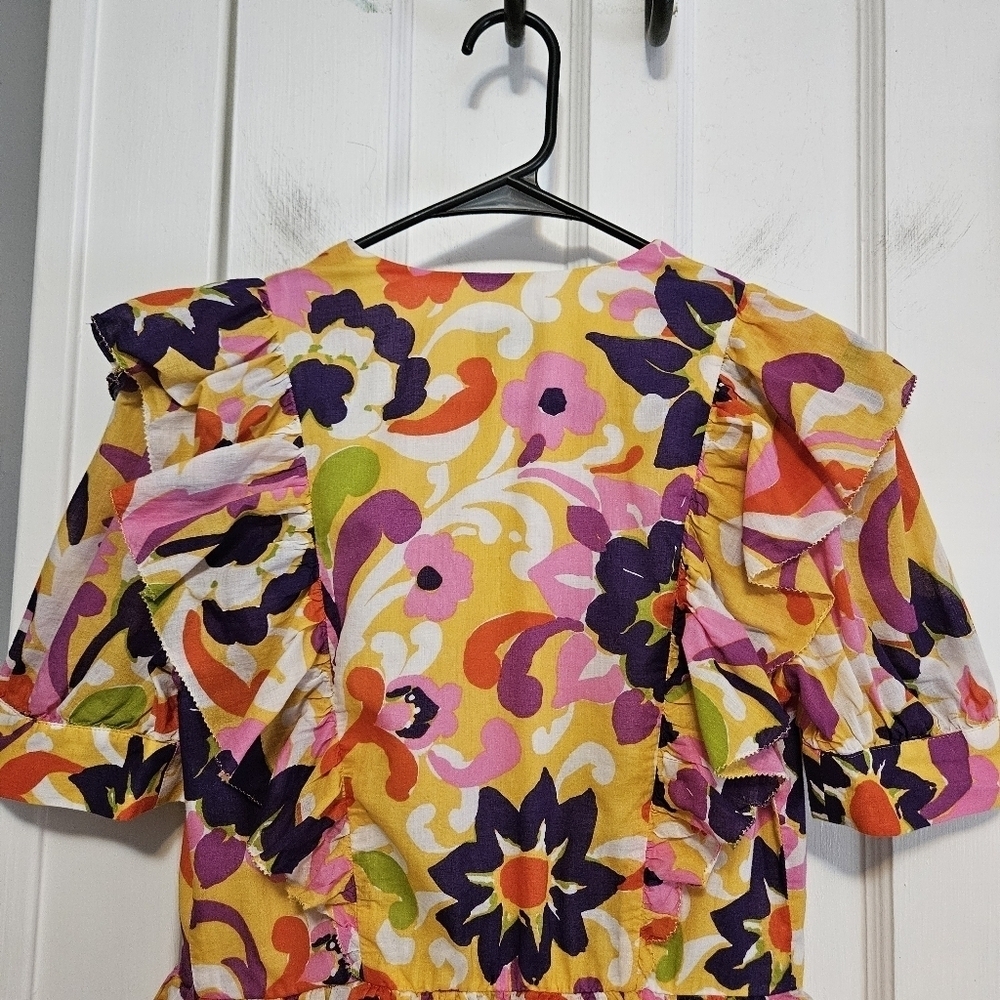 J Crew Collection Ruffle Wrap Top - Picture 7 of 7